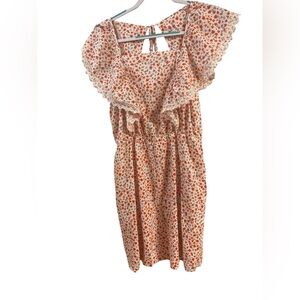 Old Navy Floral Mini Dress with Ruffle Detail